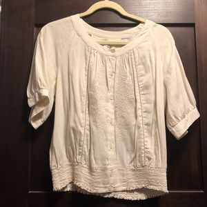 Anthropologie Peasant Top
